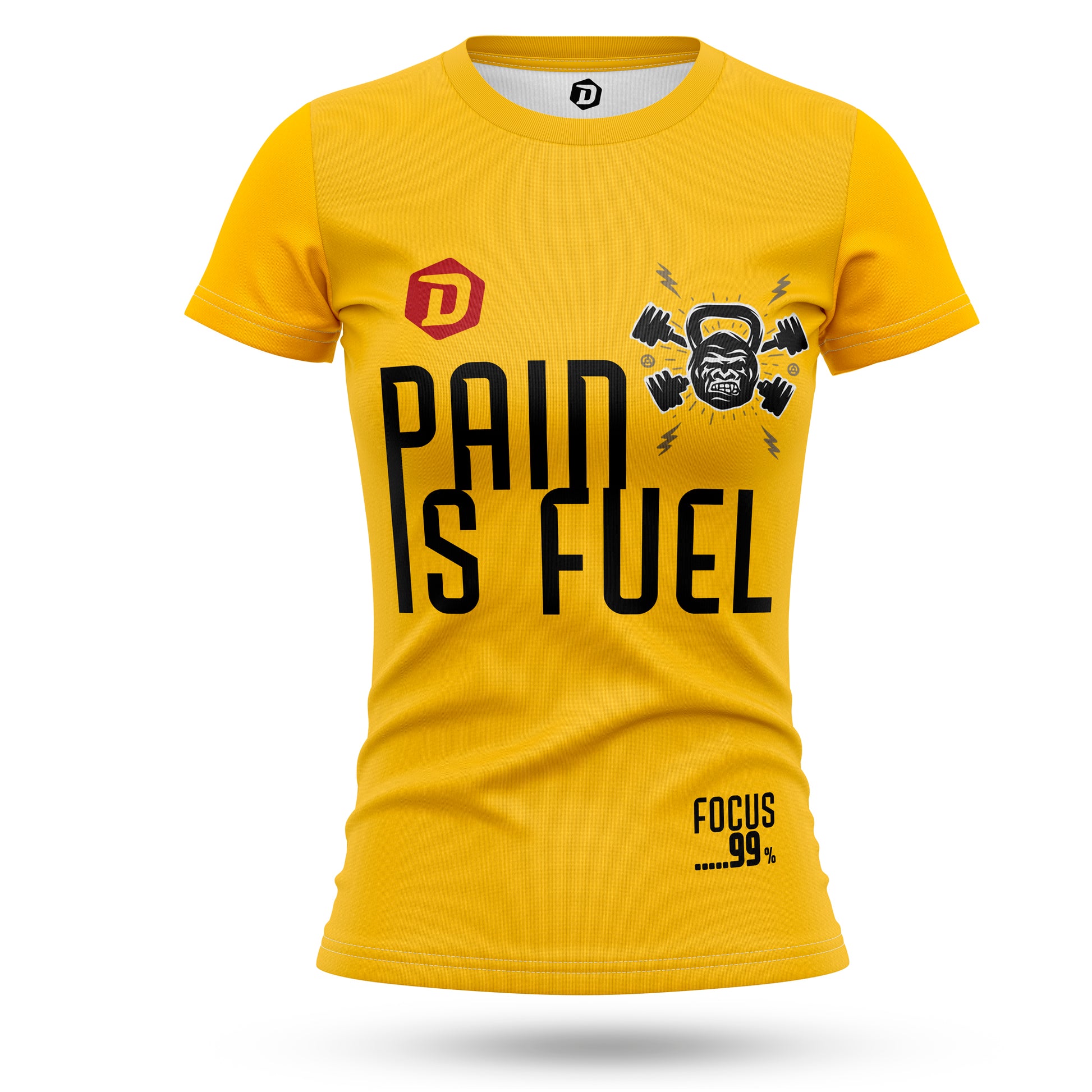 Camiseta técnica PAIN IS FUEL™ - DOPAMINEOFICIAL