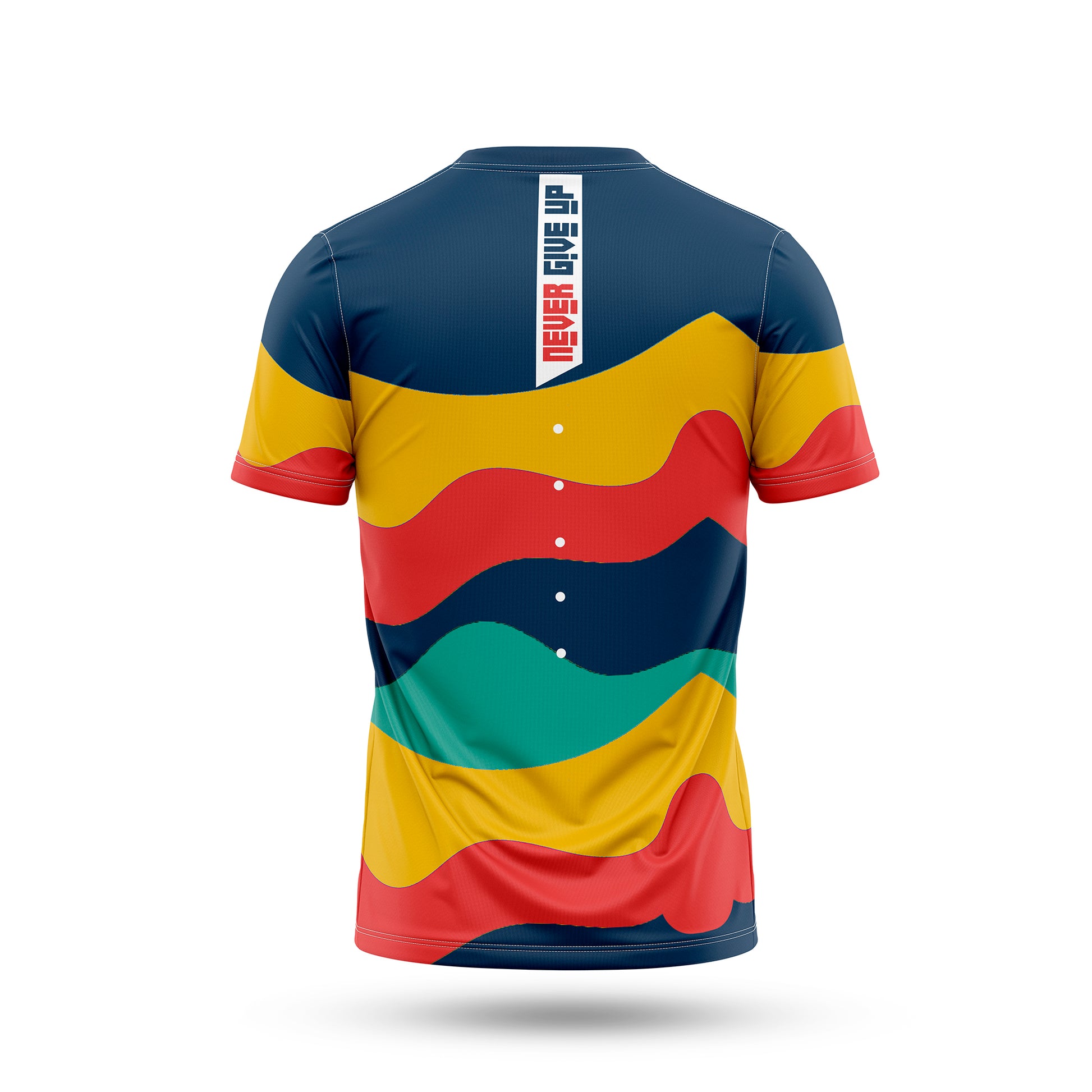 Camiseta técnica NEVER GIVE UP ™ - DOPAMINEOFICIAL