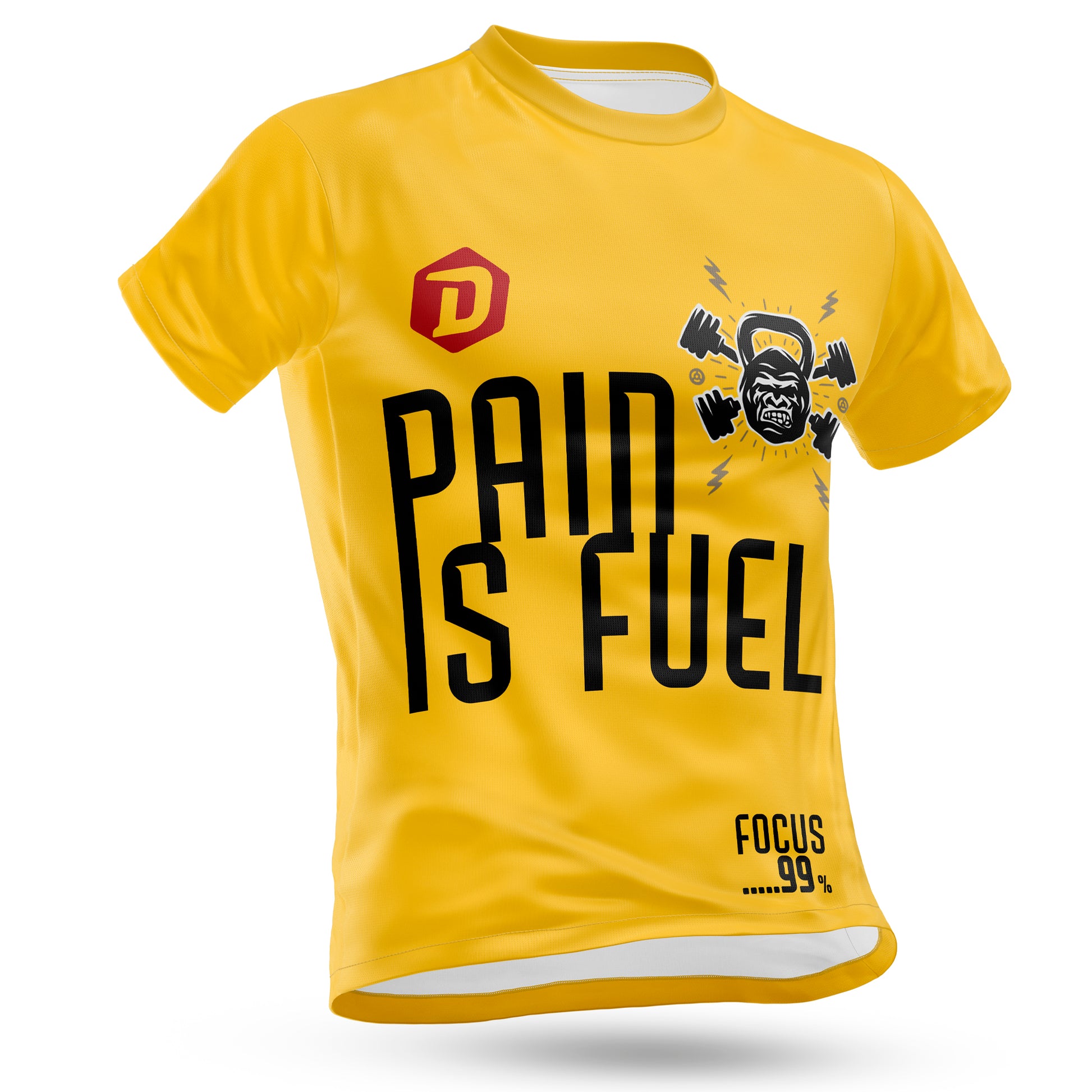 Camiseta técnica PAIN IS FUEL™ - DOPAMINEOFICIAL