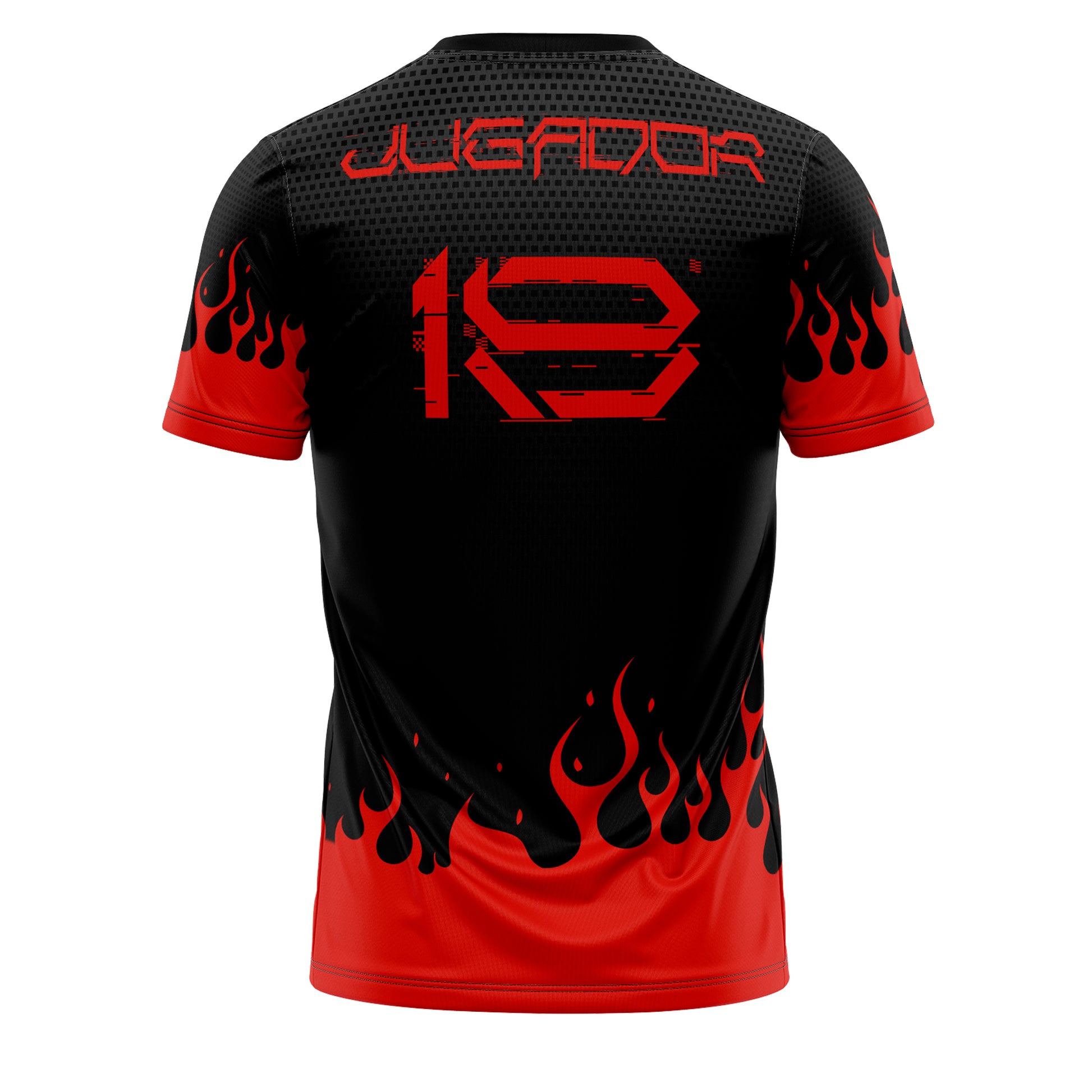 Camiseta E-Sport PERSONALIZADA  FUEGO™ - DOPAMINEOFICIAL